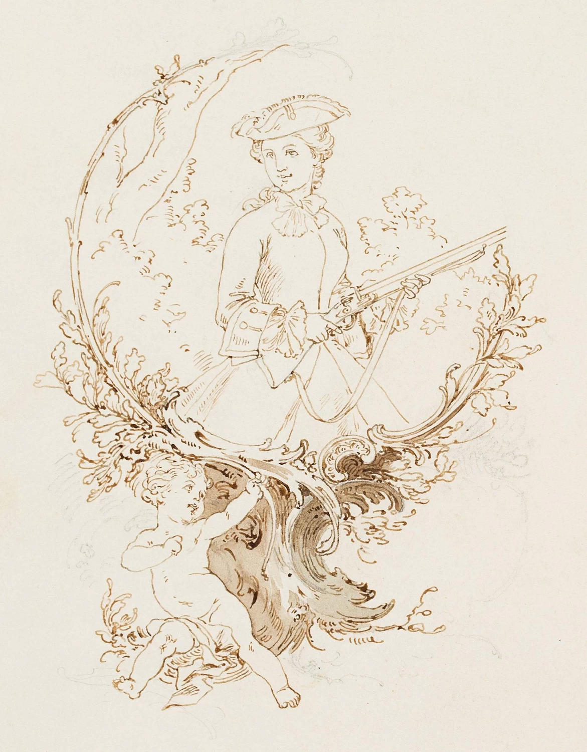 Studi decorativi per il castello di Schleißheim